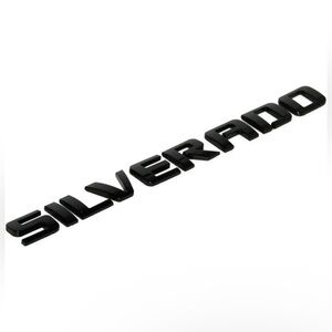 3D Raised and Strong Adhesive Decals Letters Badge Fit for Silverado 1500 2500Hd